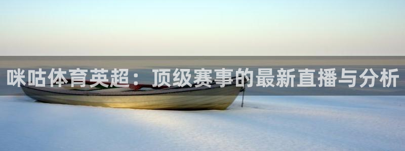 nba赛事直播极速：咪咕体育英超：顶级赛事的最新直播与分析
