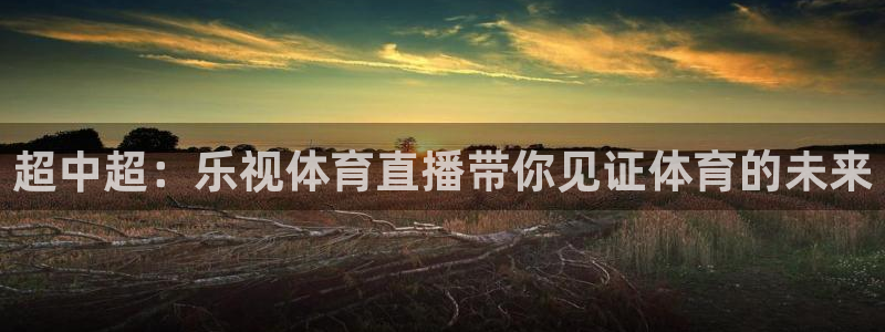 极速体育视频在线直播：超中超：乐视体育直播带你见证体育的未来